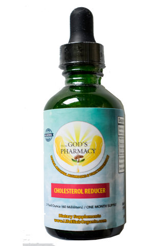 Cholesterol Reducer Cholesterol Reducer 2 oz. (60ml) Bottle/ One Month Supply – From God's ...