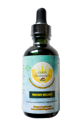 Prostate Wellness 2 oz. (60ml) Bottle/ One Month Supply